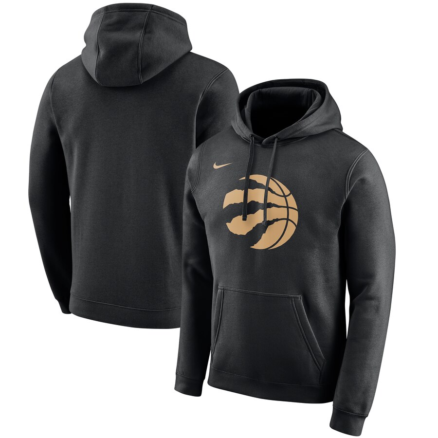 NBA Toronto Raptors Nike 201920 City Edition Club Pullover Hoodie Black